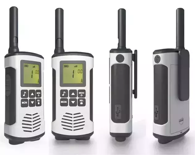 Walkie Talkie M1 Low-poly 3D model