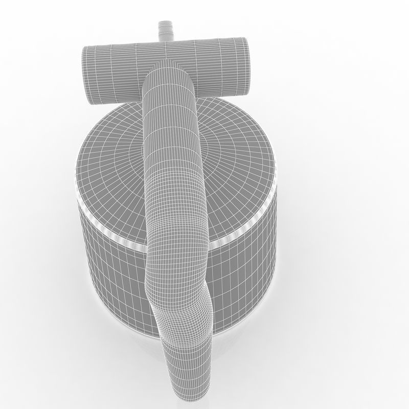 Watering Can V2 3D model_4