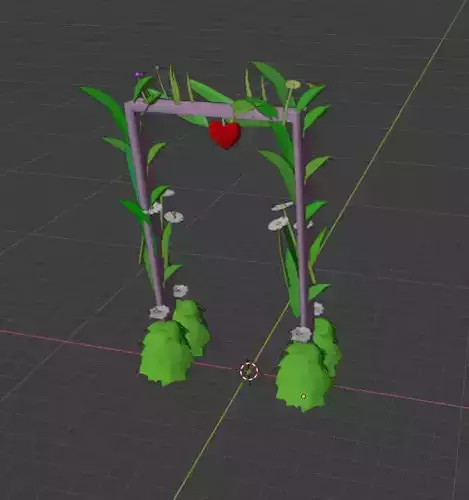 Date Door 3D model