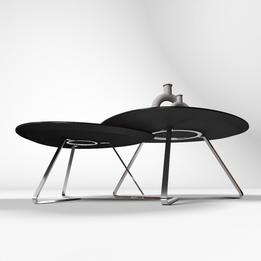 Cafe Table Free 3D model_3