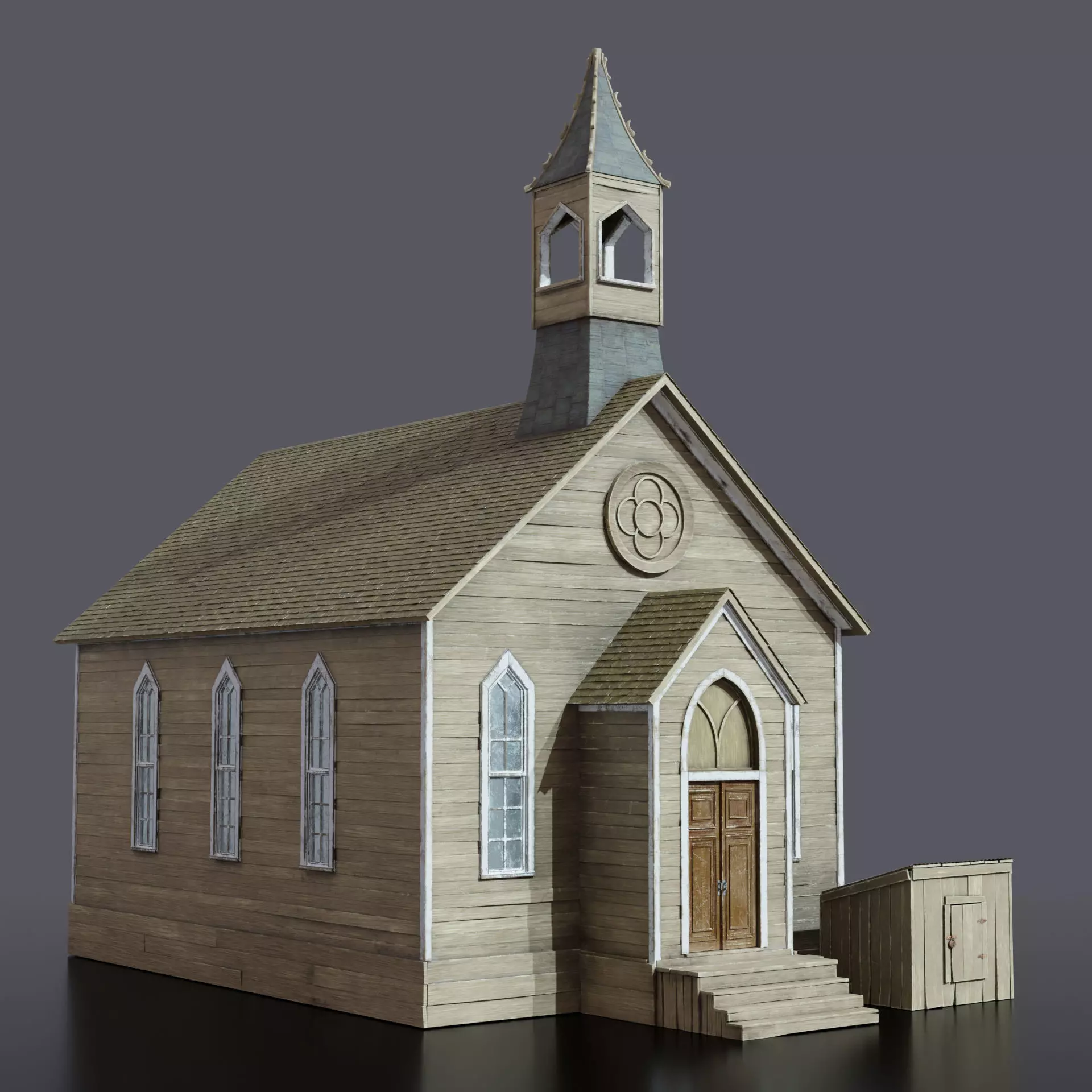 Old Chapel 3D model_0