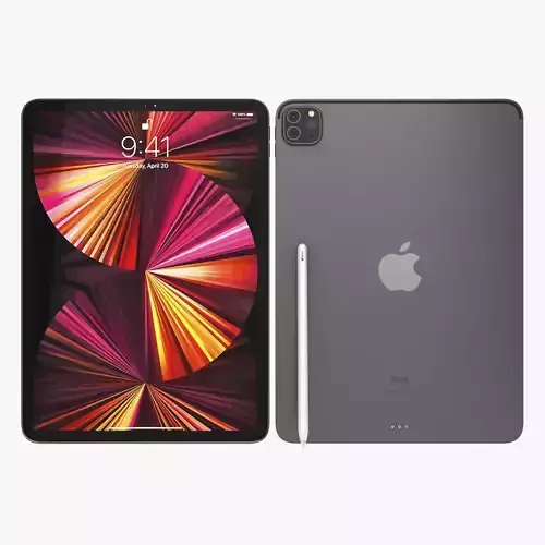 Apple iPad Pro 11 2021 Space Gray with Pencil