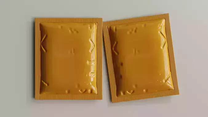 Sachet Packet 3D model
