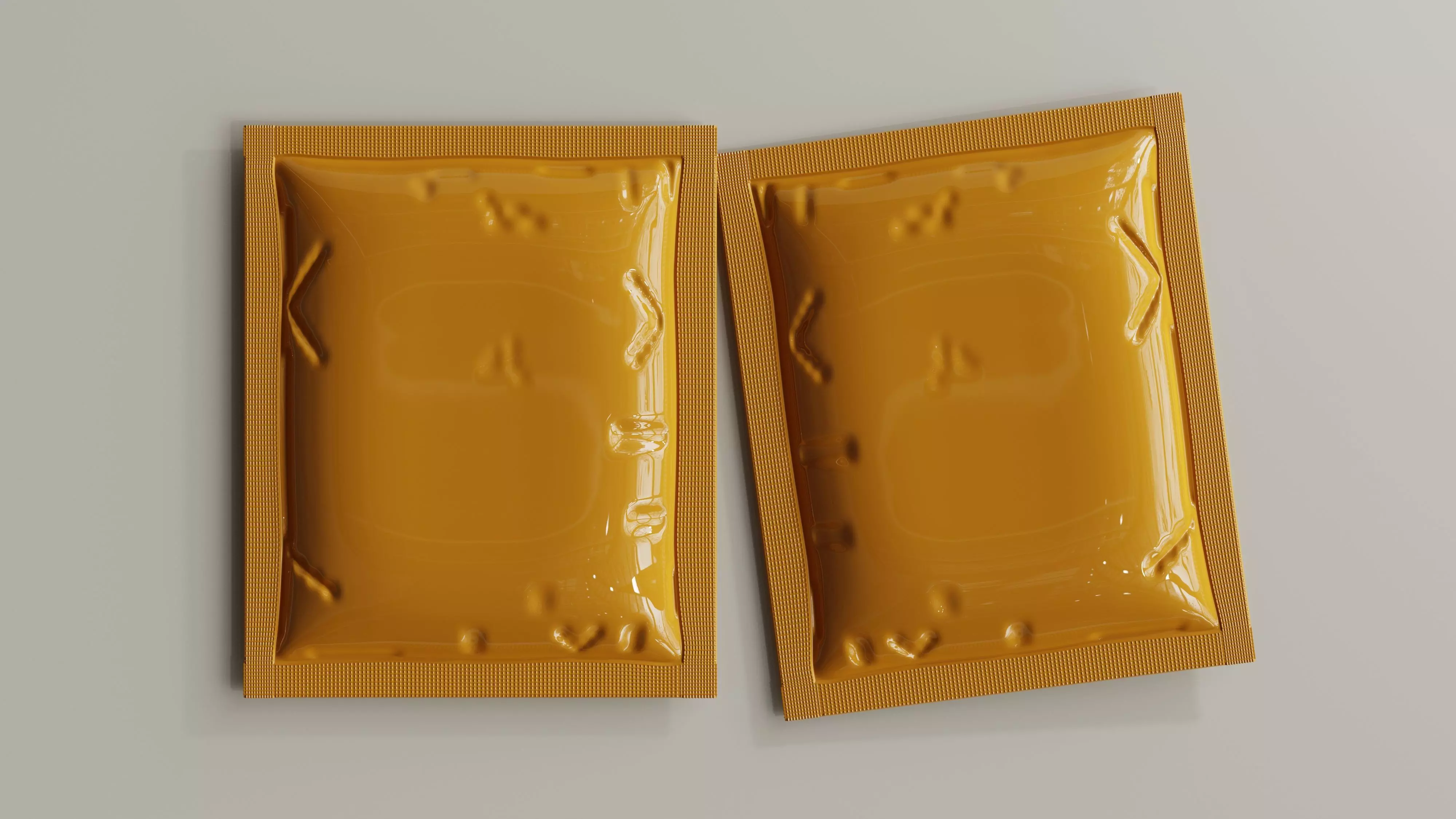 Sachet Packet 3D model_0