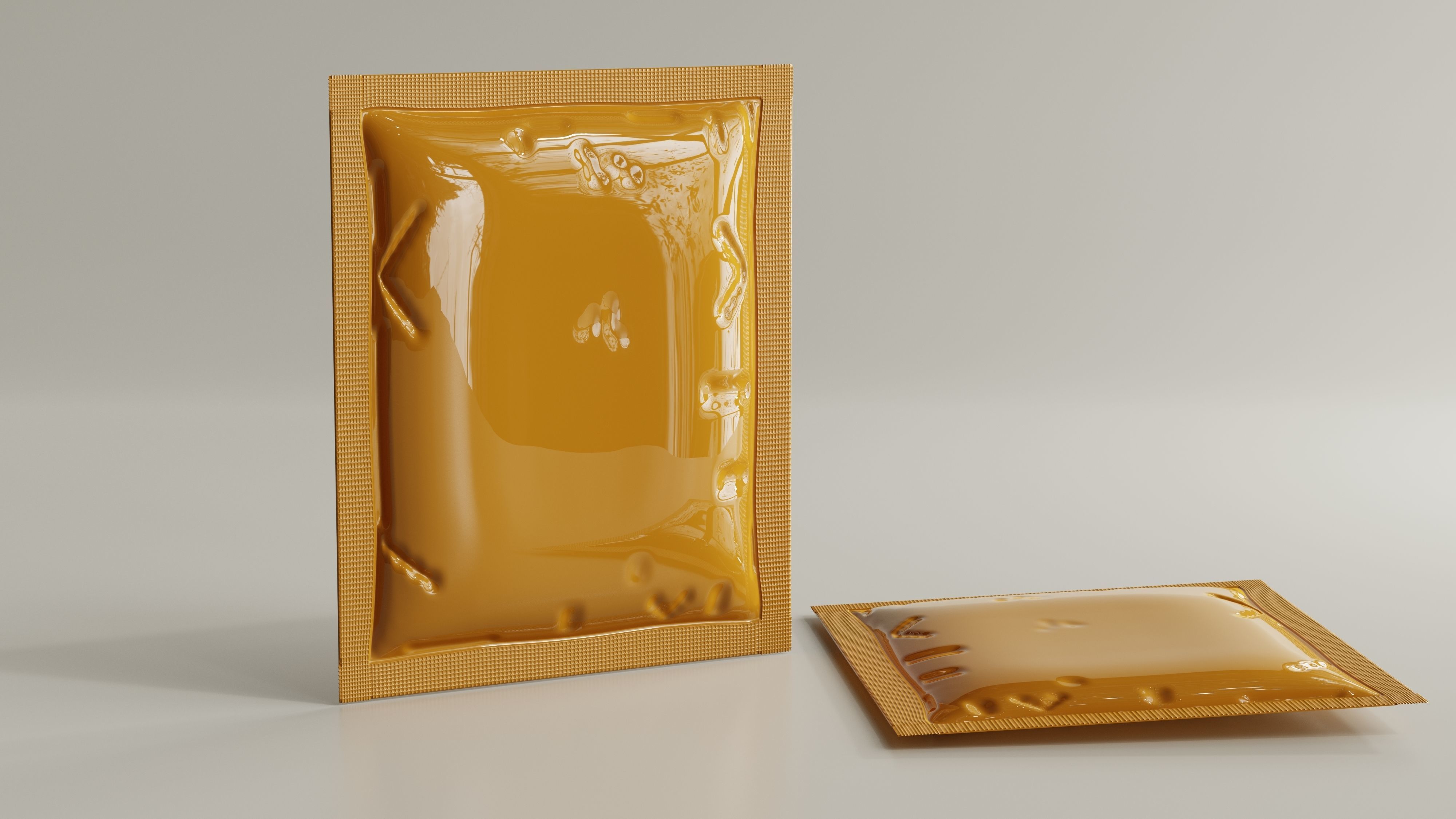Sachet Packet 3D model_3