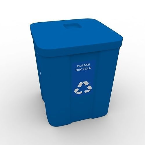 Recycle Bin 3D model