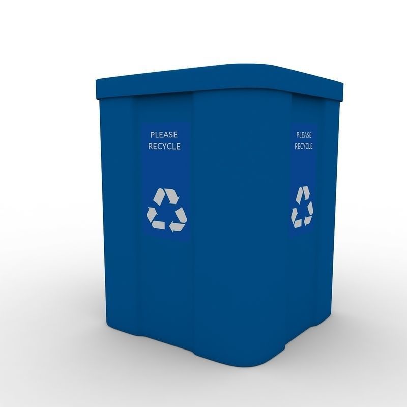 Recycle Bin 3D model_1