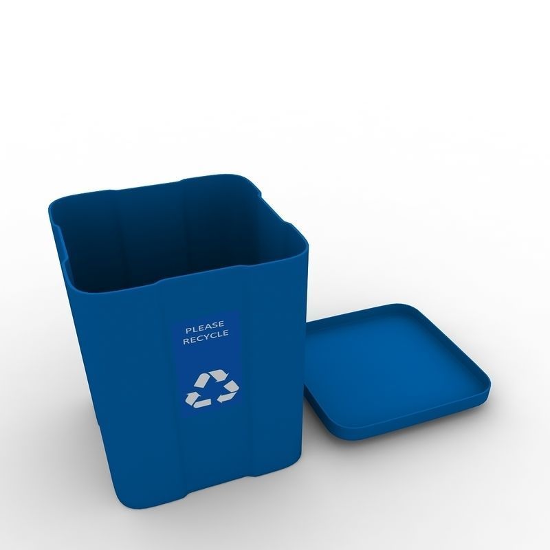 Recycle Bin 3D model_2