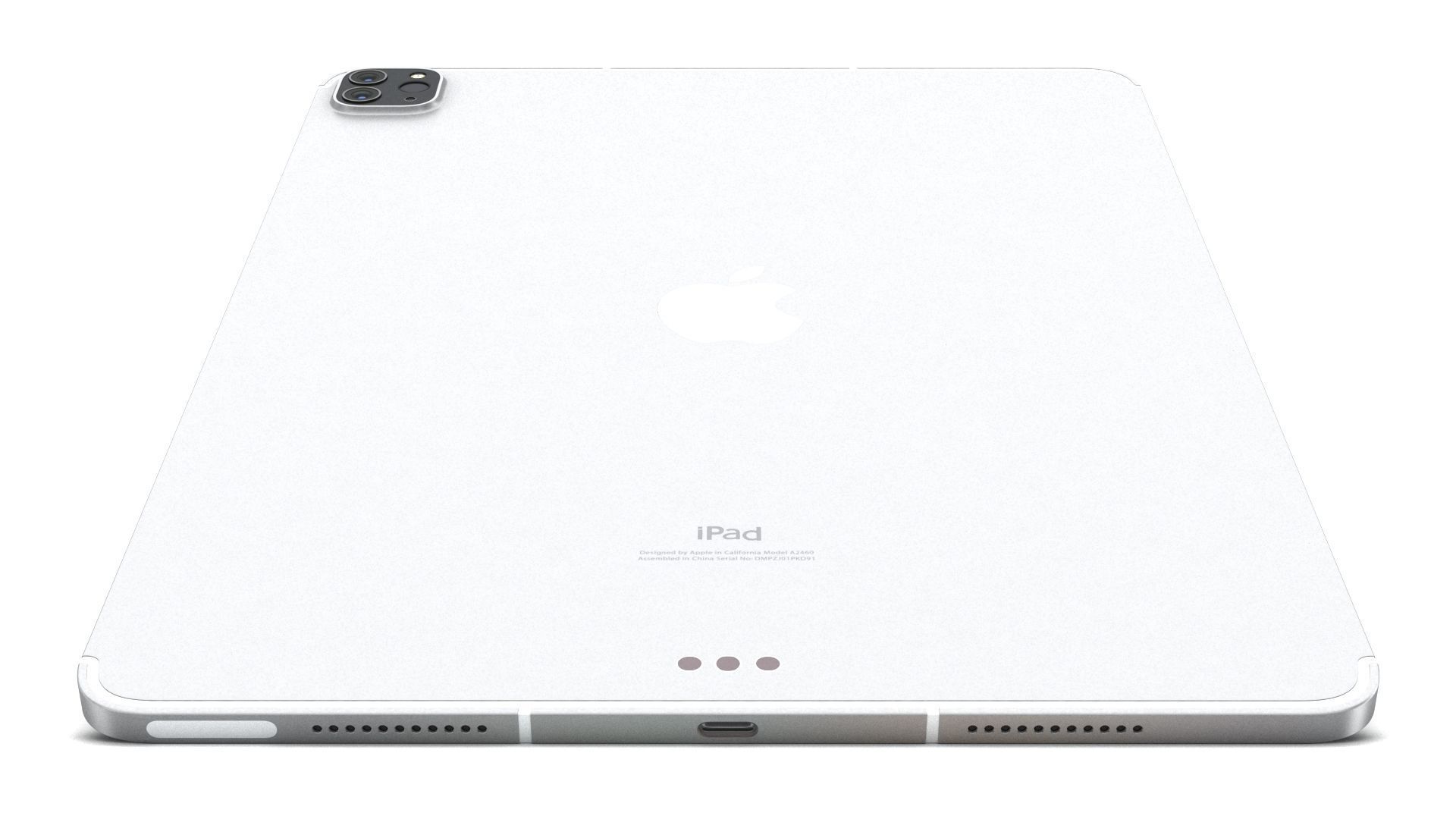 Apple iPad Pro 12-9 2021 All Colors with pencil Low-poly 3D model_31