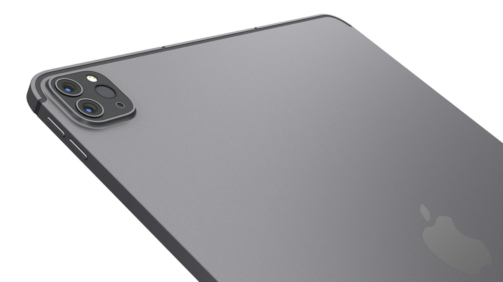 Apple iPad Pro 12-9 2021 All Colors with pencil Low-poly 3D model_11