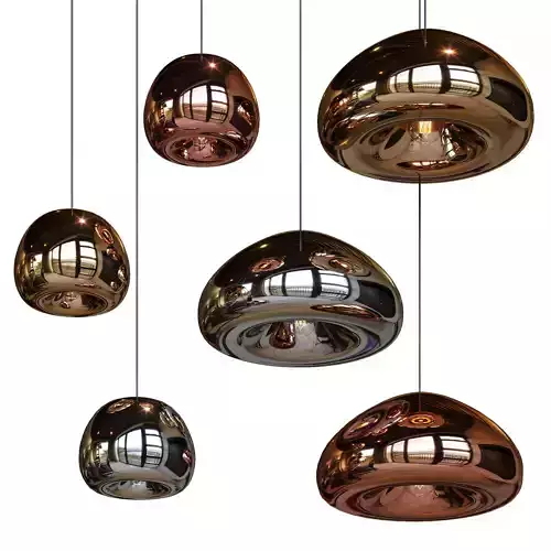 Pendant Lights Hollow Pendant Lamp 3D model