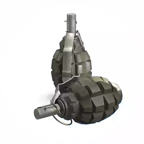 F-1 WW2 Grenade dark