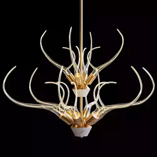 Hanging chandelier Horni Chadelie