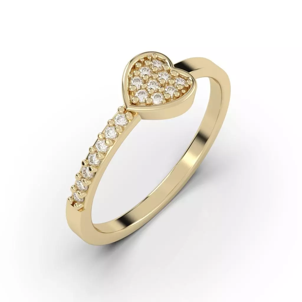 Anel lover 3D print model_0