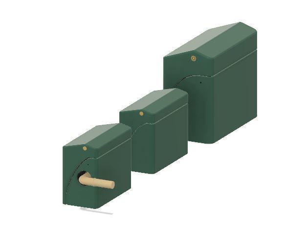 Model Railway - Commercial Industrial Gas Meter Housings 3D print model_4