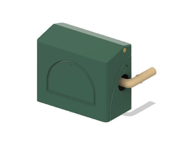 Model Railway - Commercial Industrial Gas Meter Housings 3D print model_7