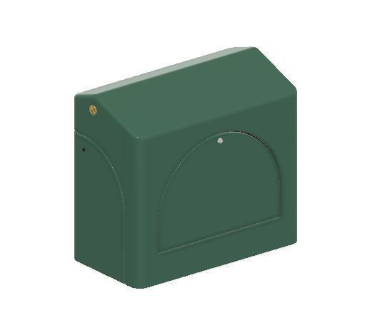 Model Railway - Commercial Industrial Gas Meter Housings 3D print model_5