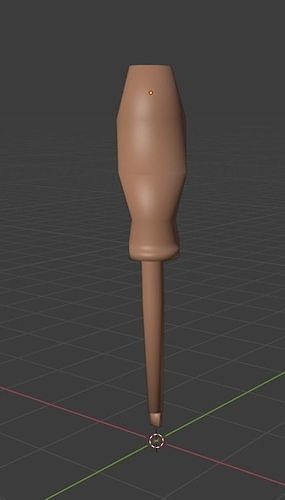 screwdriver female sex toy Free low-poly 3D model