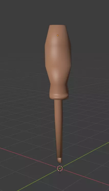 screwdriver female sex toy Free low-poly 3D model_0