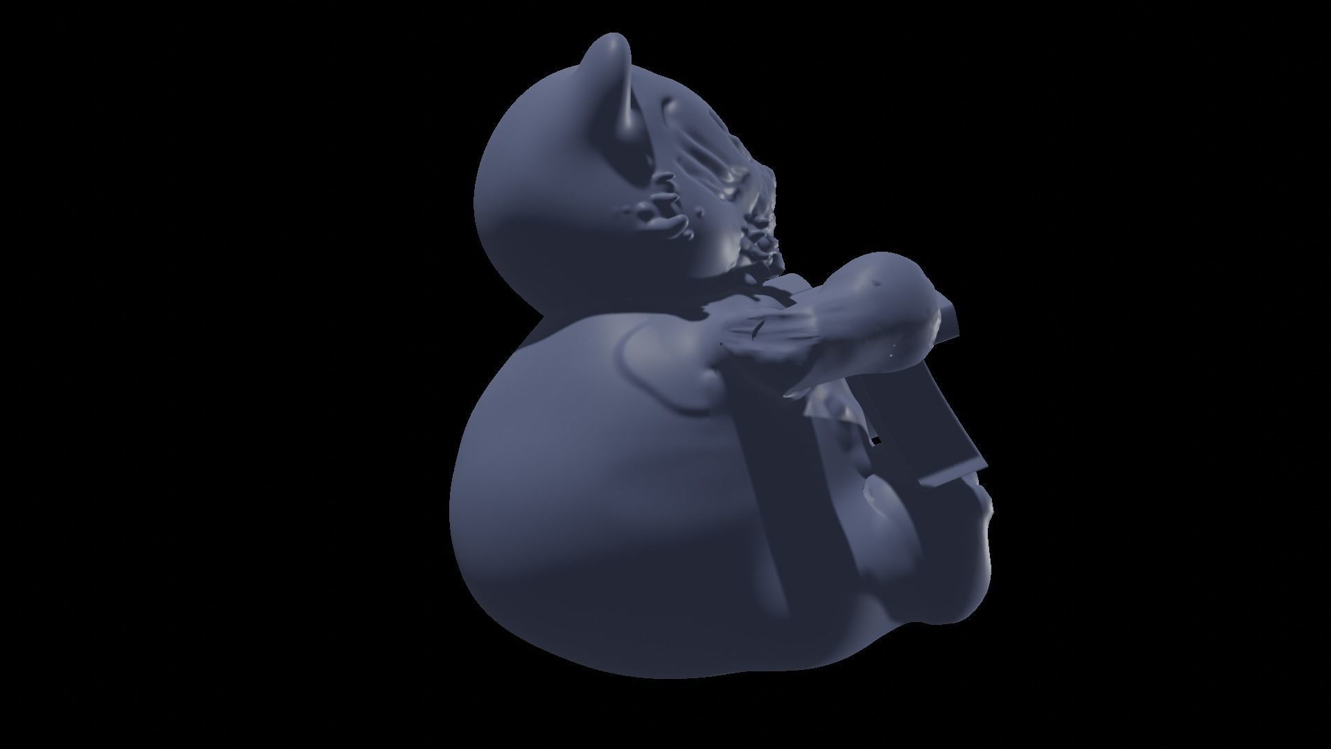 Sign zodiac tiger 3D model 3D print model_4