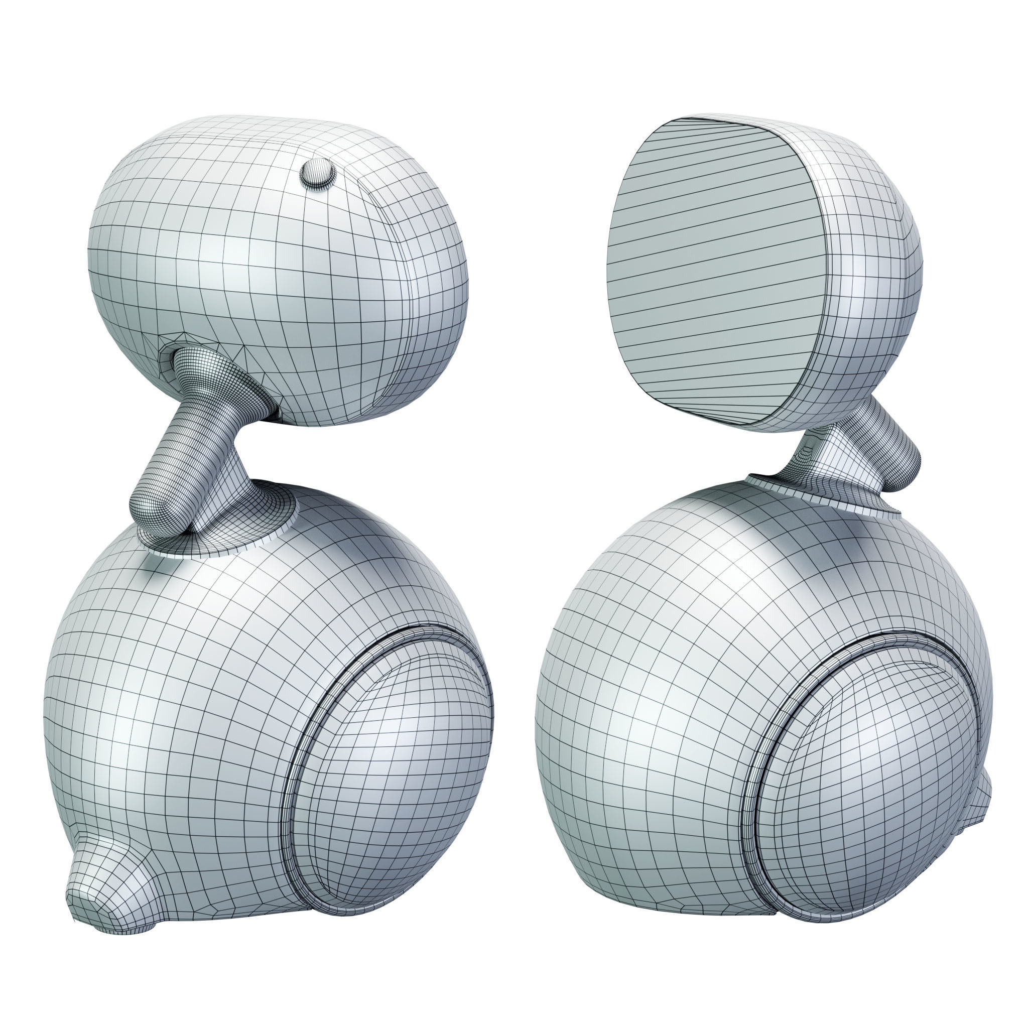 ASUS ZANBO Junior Low-poly 3D model_6