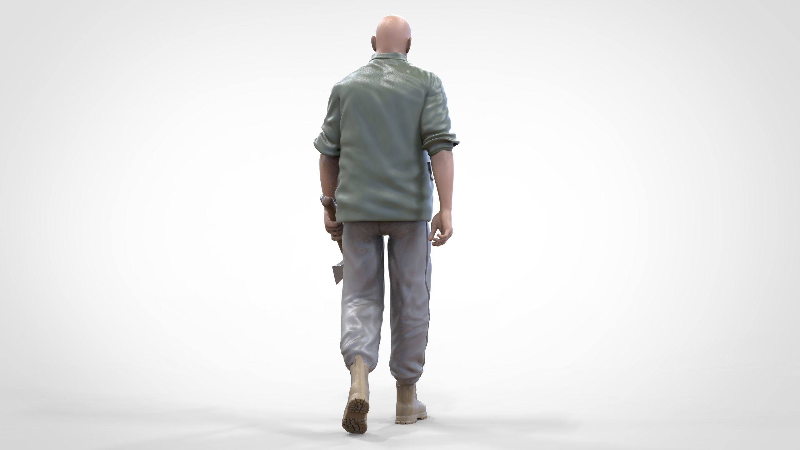 N8 F9 Deckard Shaw Jason Statham in Hobbs and Shaw 3D print model_24