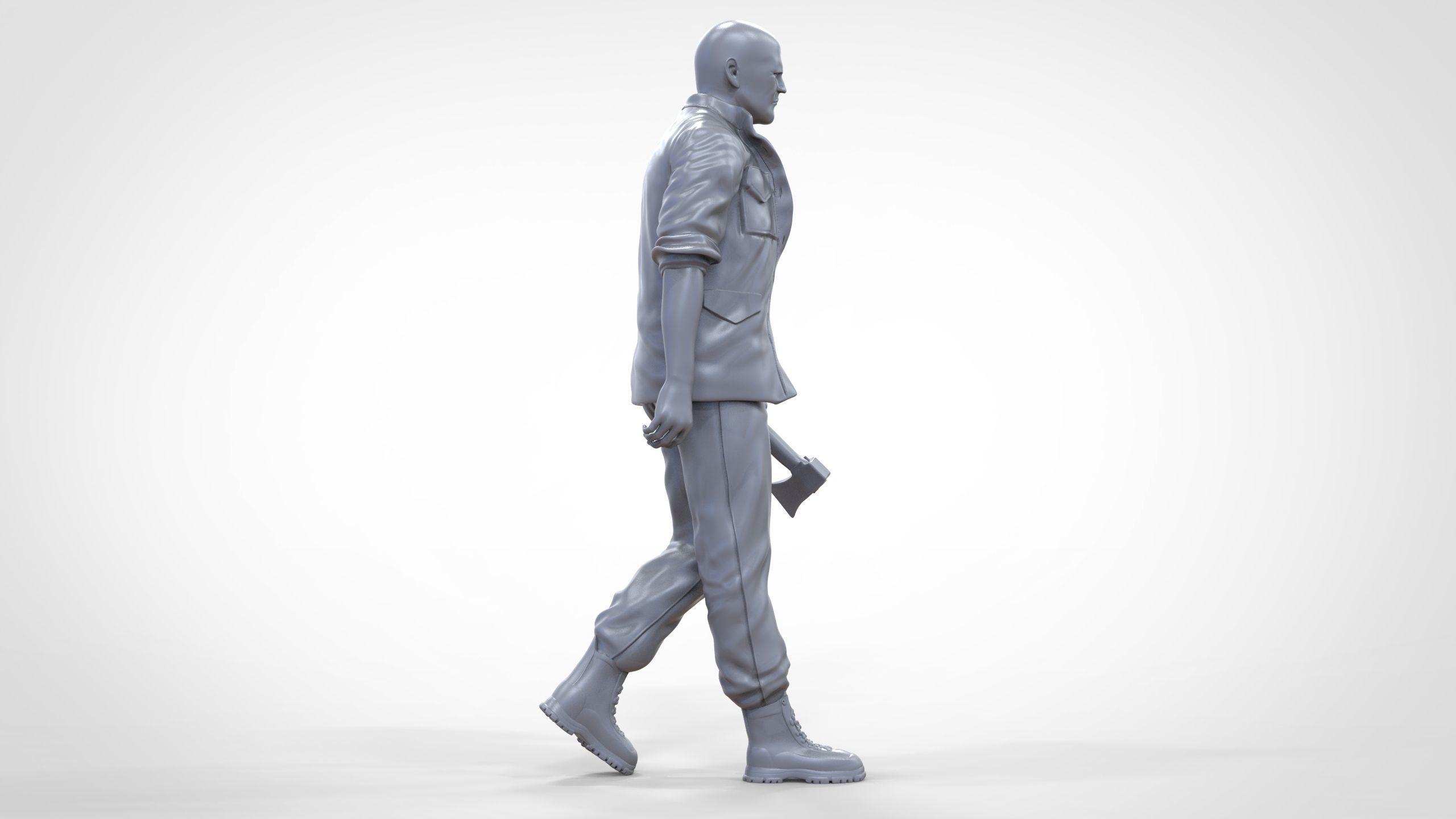 N8 F9 Deckard Shaw Jason Statham in Hobbs and Shaw 3D print model_50
