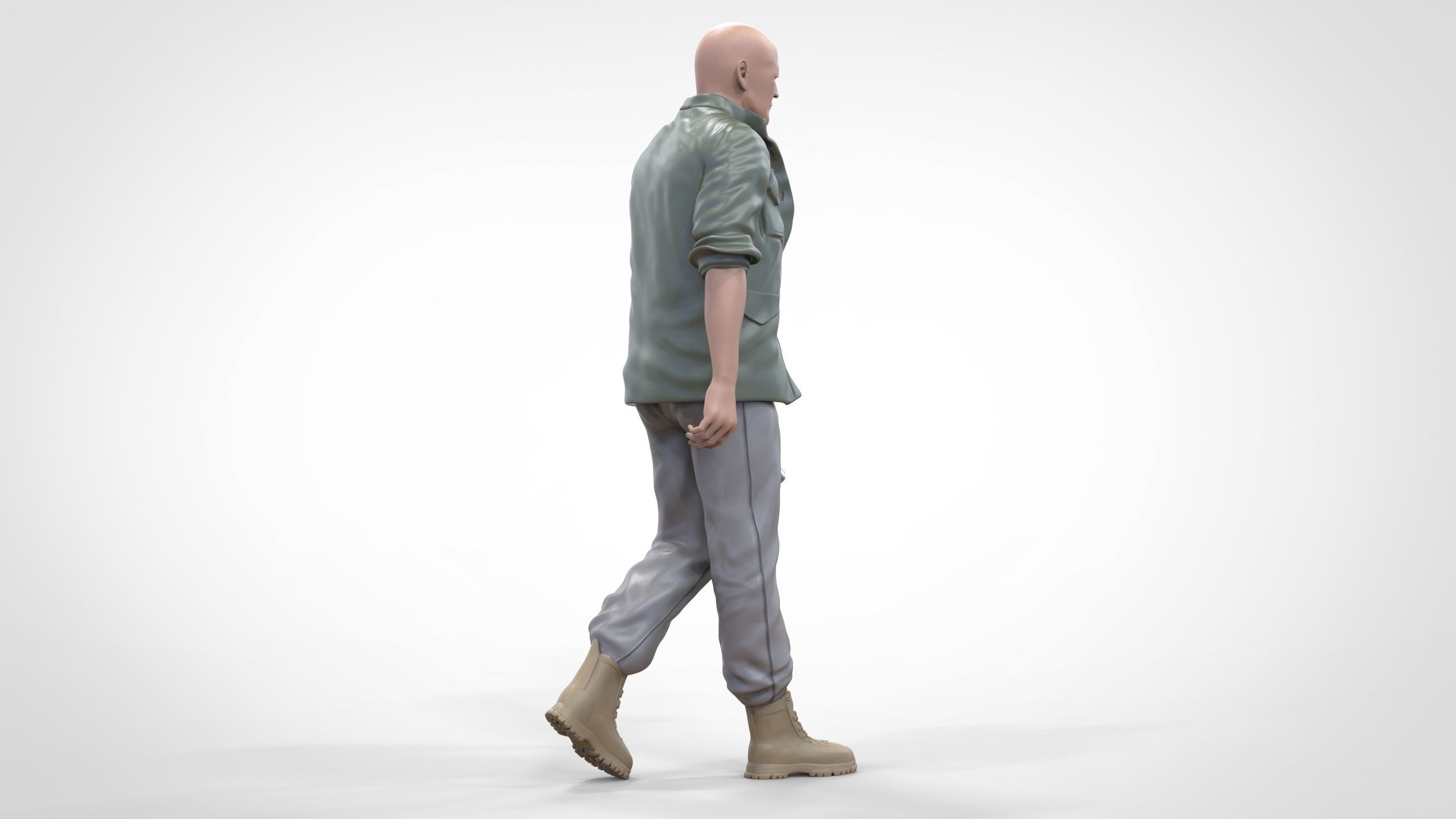 N8 F9 Deckard Shaw Jason Statham in Hobbs and Shaw 3D print model_29