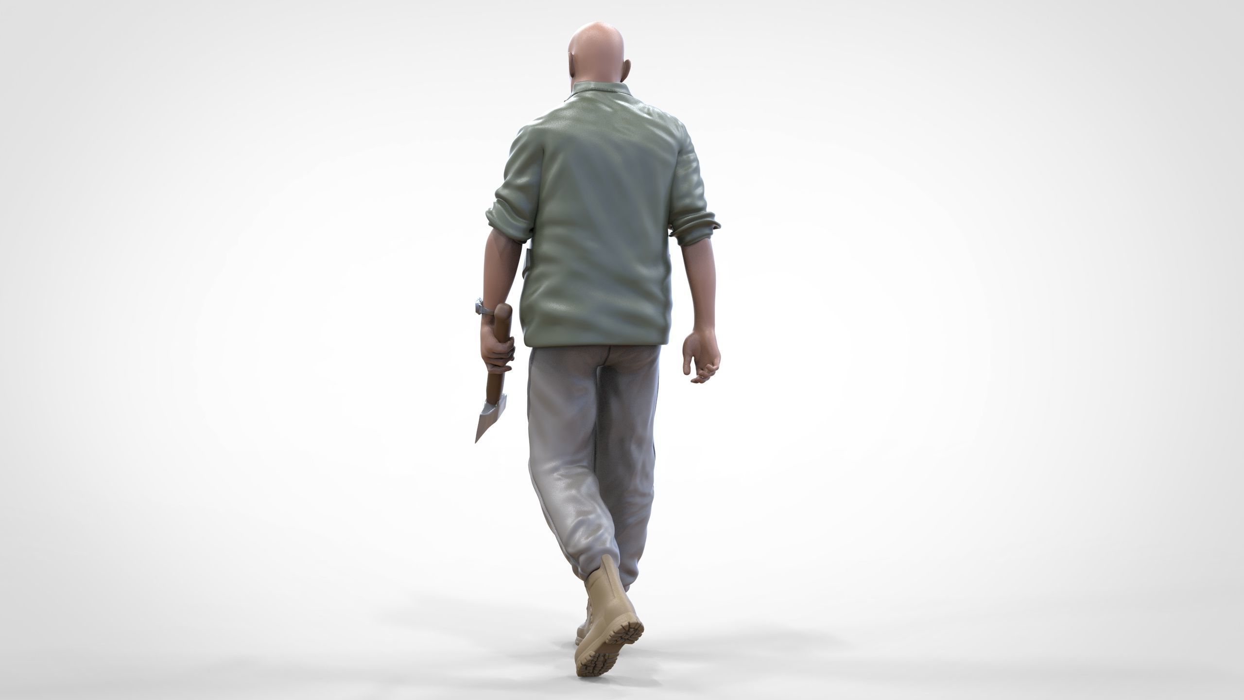 N8 F9 Deckard Shaw Jason Statham in Hobbs and Shaw 3D print model_6