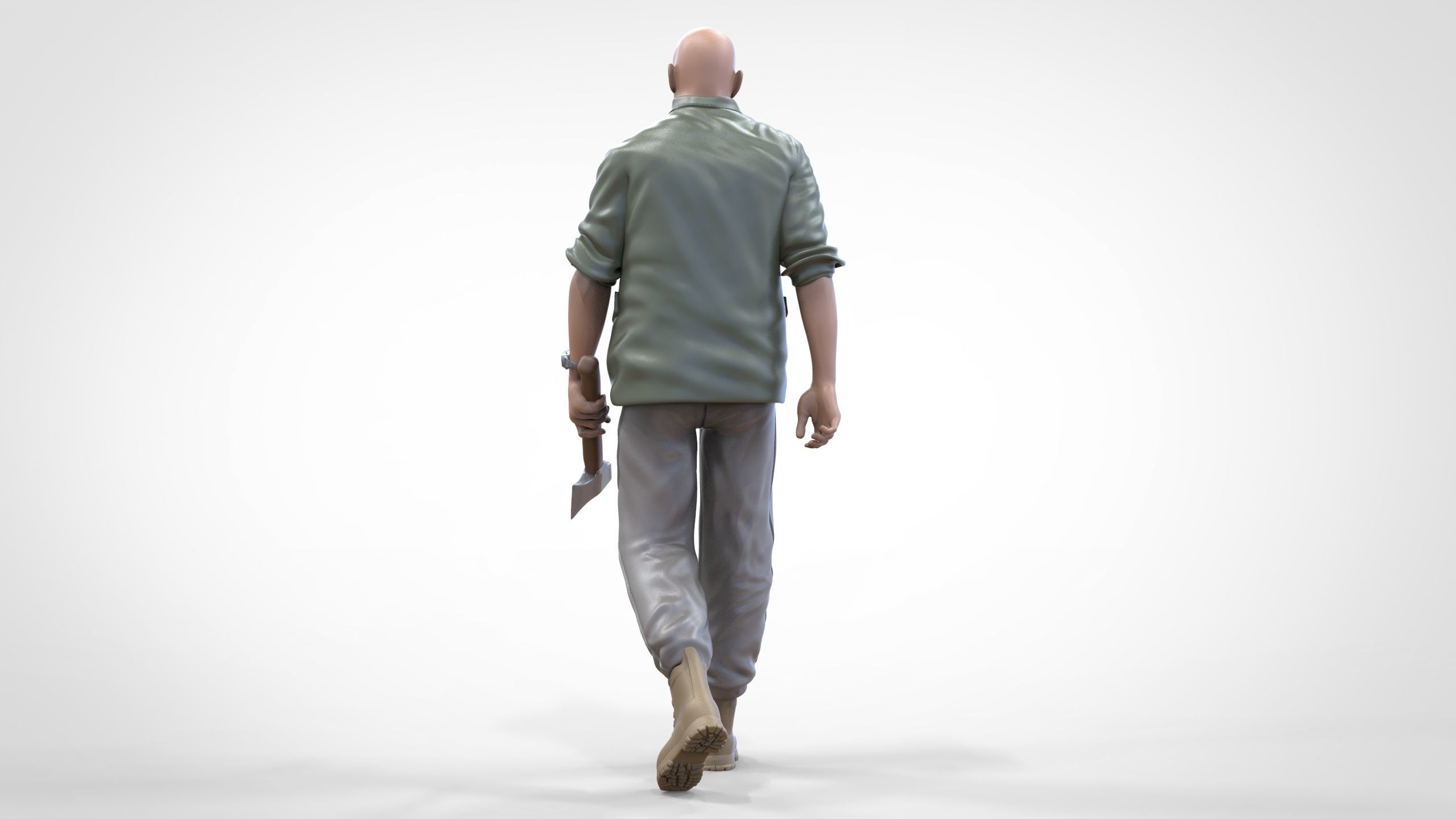 N8 F9 Deckard Shaw Jason Statham in Hobbs and Shaw 3D print model_22