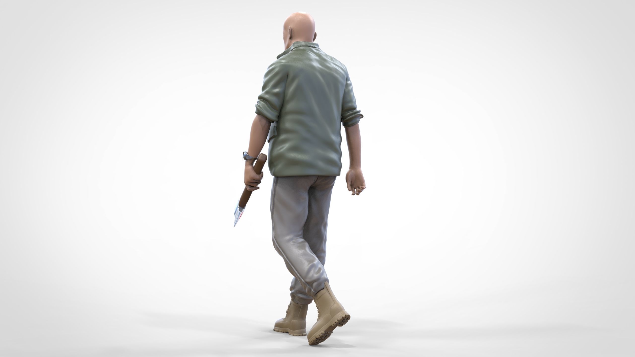 N8 F9 Deckard Shaw Jason Statham in Hobbs and Shaw 3D print model_19