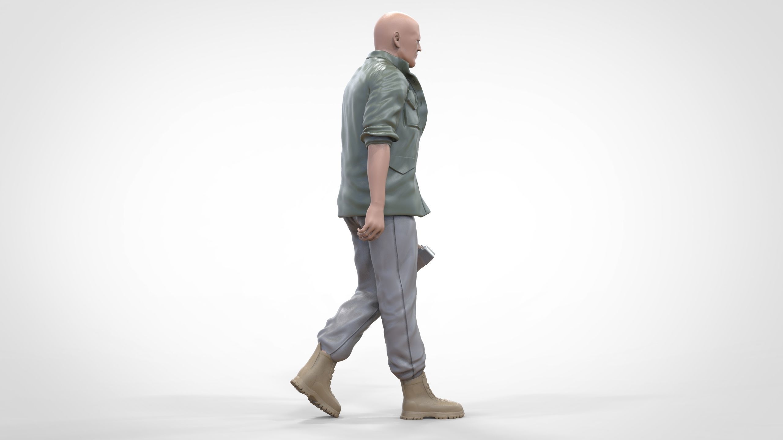 N8 F9 Deckard Shaw Jason Statham in Hobbs and Shaw 3D print model_30