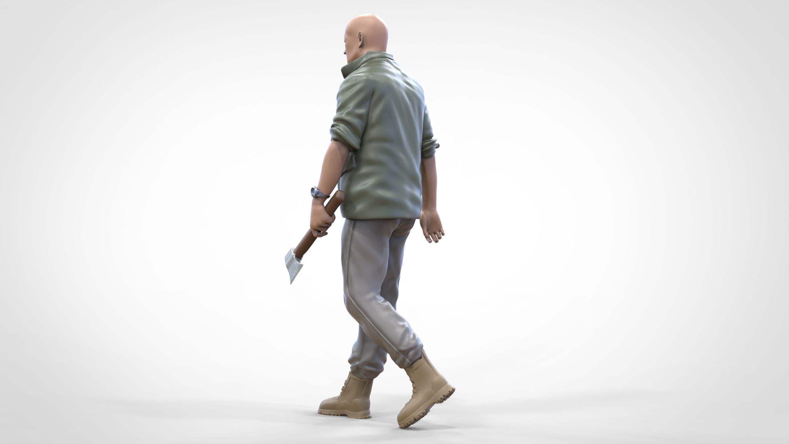 N8 F9 Deckard Shaw Jason Statham in Hobbs and Shaw 3D print model_17
