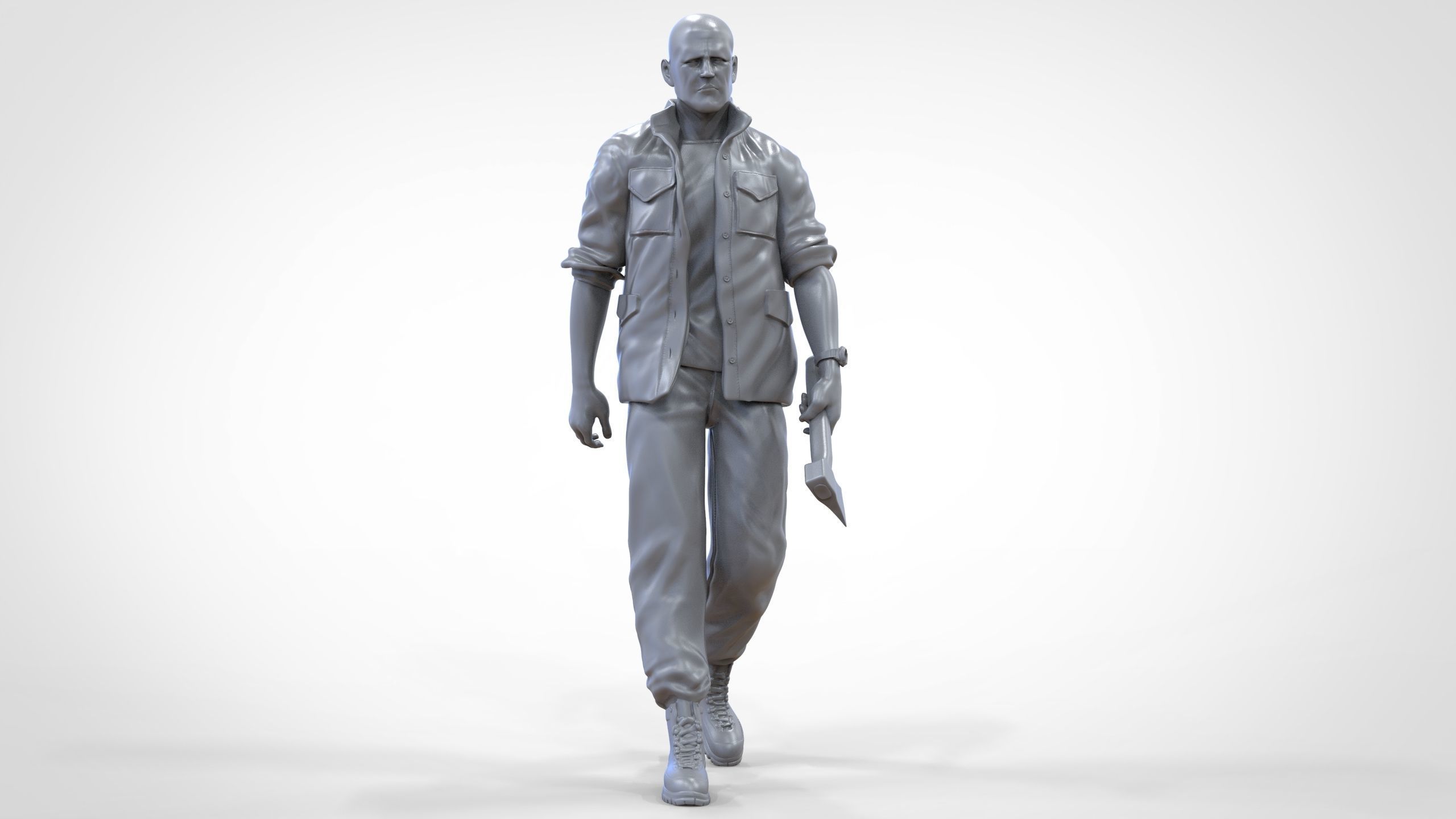 N8 F9 Deckard Shaw Jason Statham in Hobbs and Shaw 3D print model_53