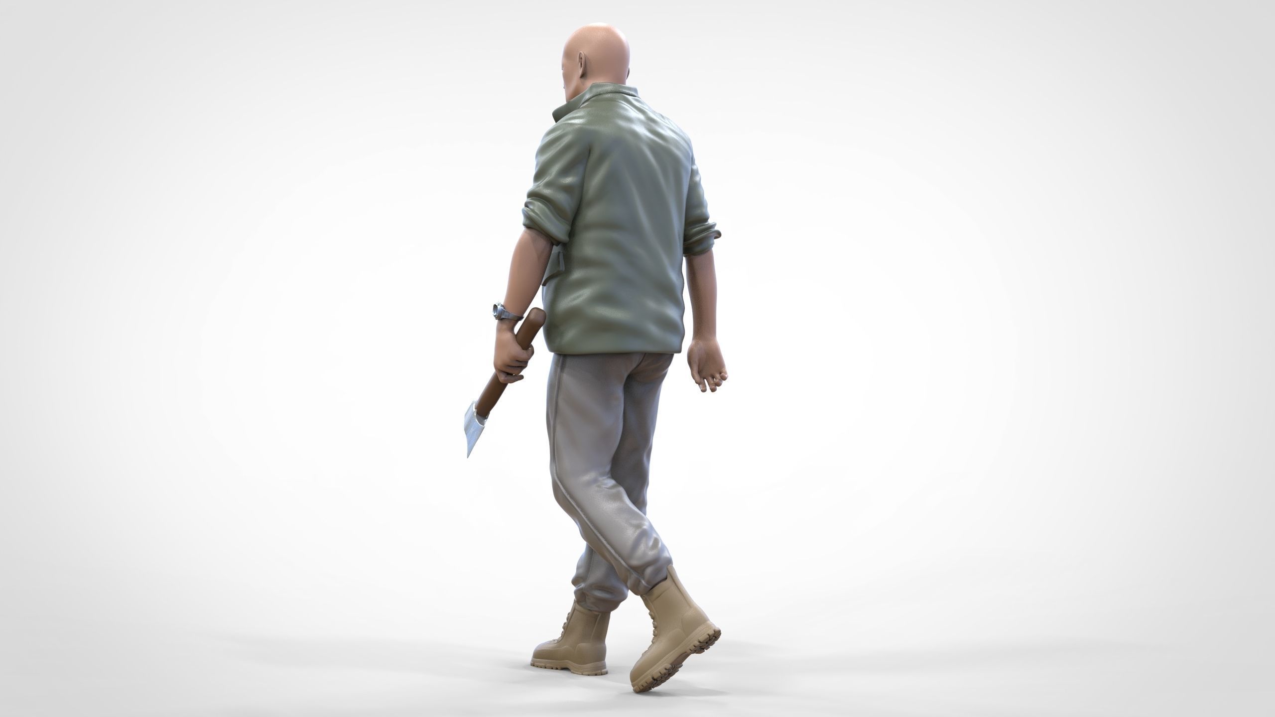 N8 F9 Deckard Shaw Jason Statham in Hobbs and Shaw 3D print model_18