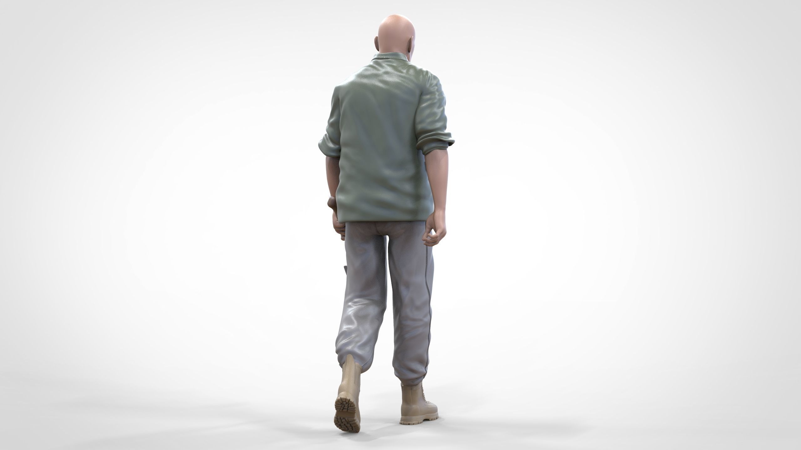 N8 F9 Deckard Shaw Jason Statham in Hobbs and Shaw 3D print model_25