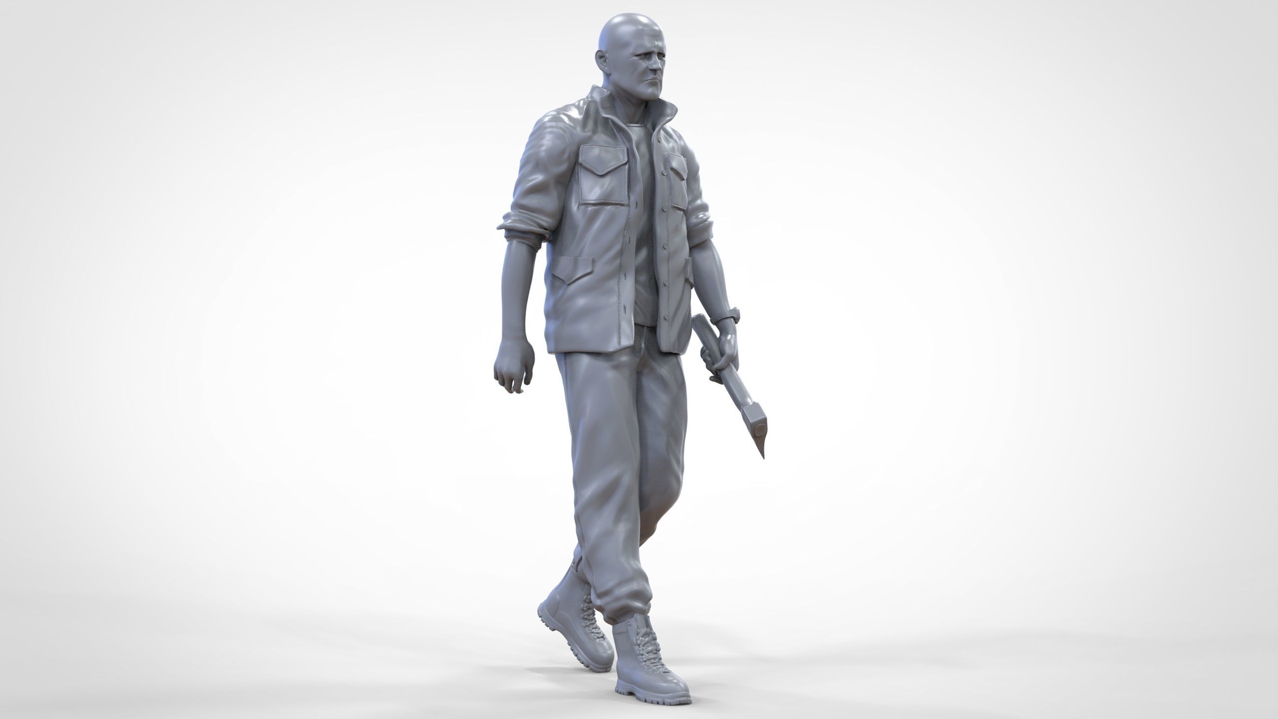 N8 F9 Deckard Shaw Jason Statham in Hobbs and Shaw 3D print model_52