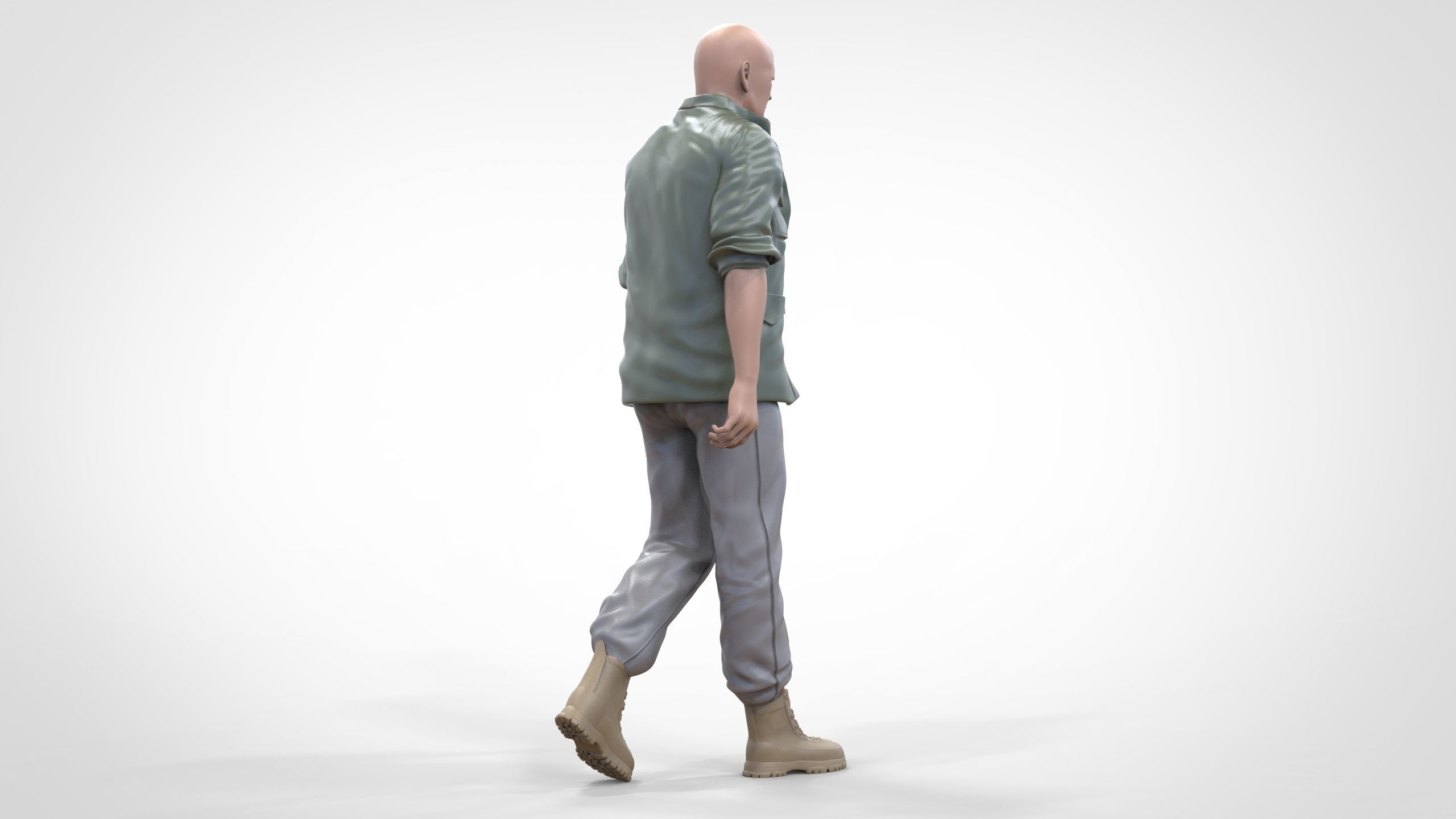 N8 F9 Deckard Shaw Jason Statham in Hobbs and Shaw 3D print model_28