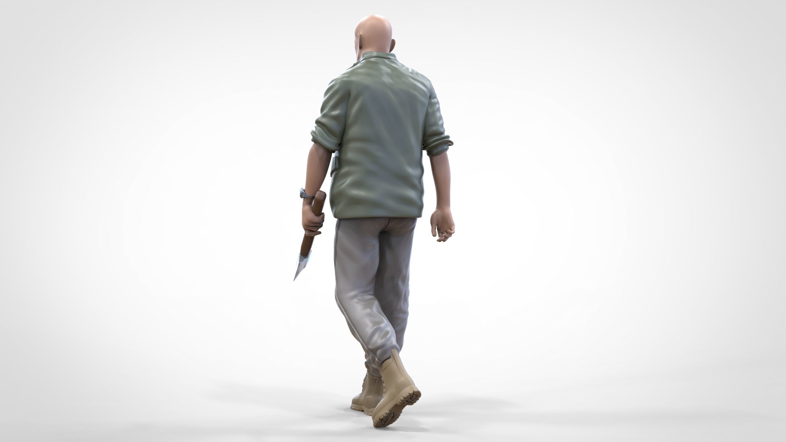 N8 F9 Deckard Shaw Jason Statham in Hobbs and Shaw 3D print model_20