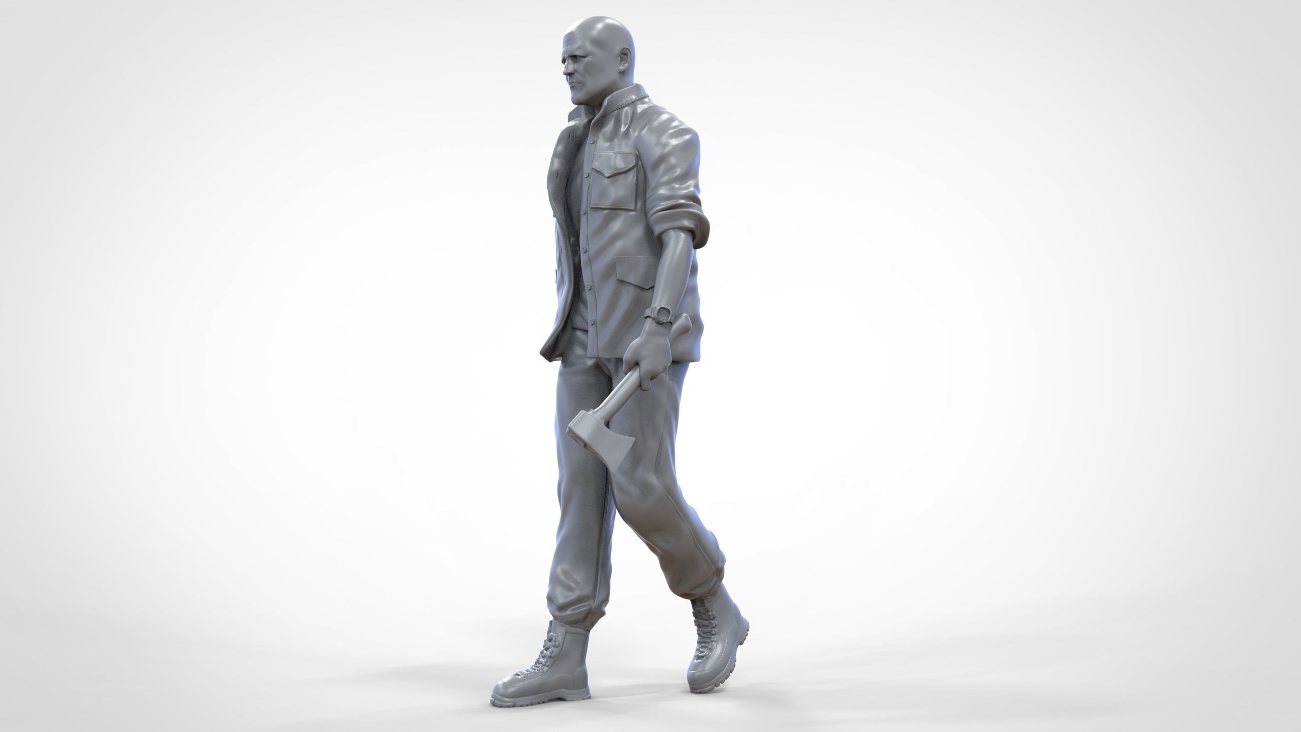 N8 F9 Deckard Shaw Jason Statham in Hobbs and Shaw 3D print model_43