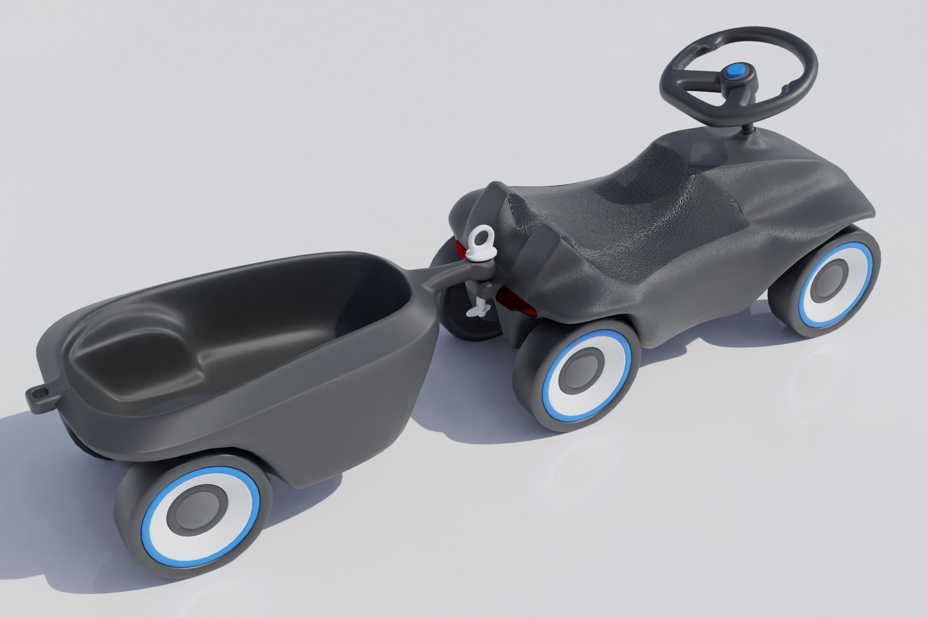 BIG Bobbycar 3D model_2
