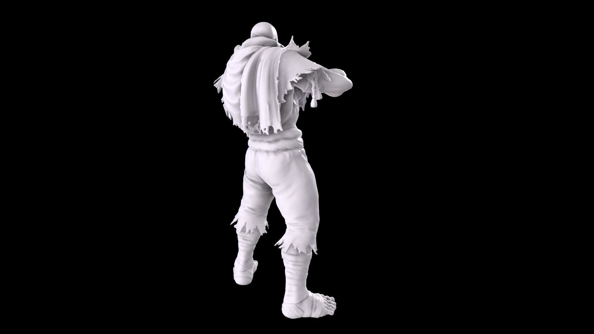 Street Fighter - Sagat 3D print model_10