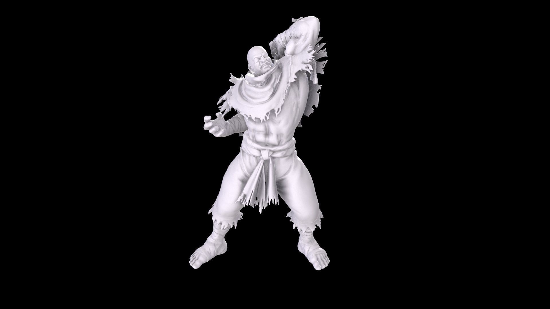 Street Fighter - Sagat 3D print model_17
