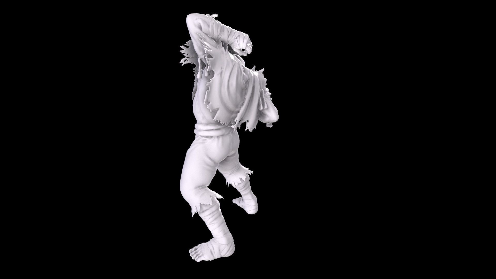 Street Fighter - Sagat 3D print model_24