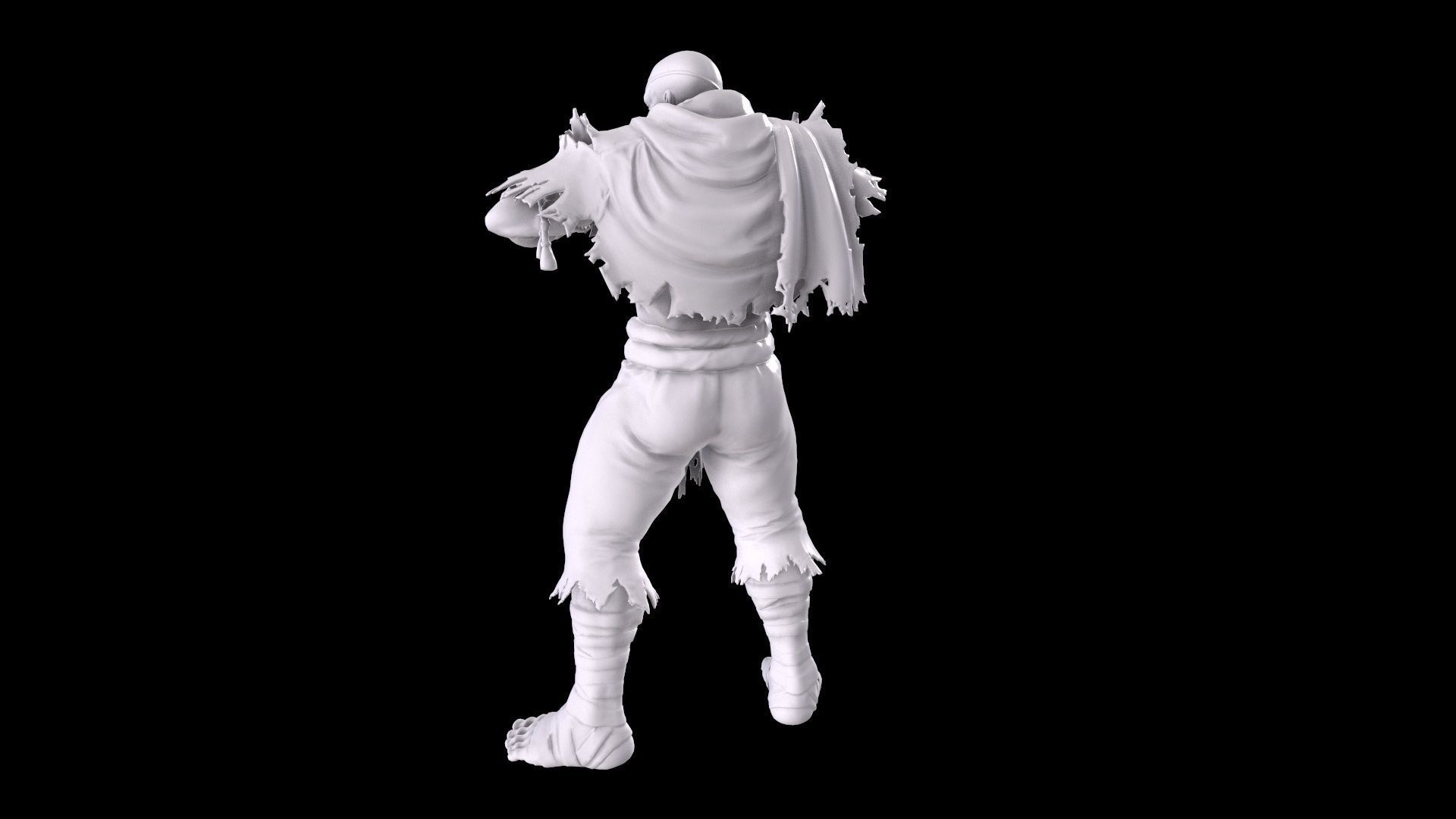 Street Fighter - Sagat 3D print model_12