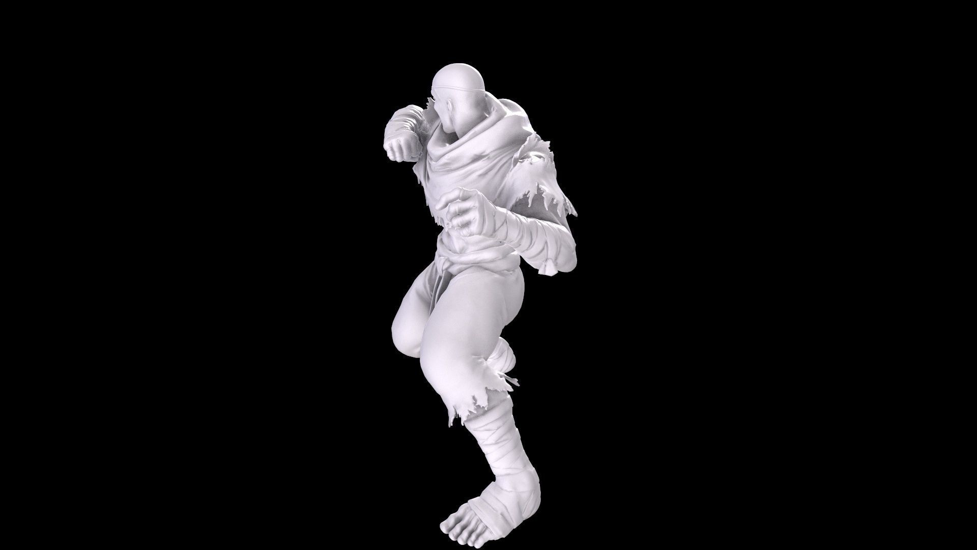 Street Fighter - Sagat 3D print model_35