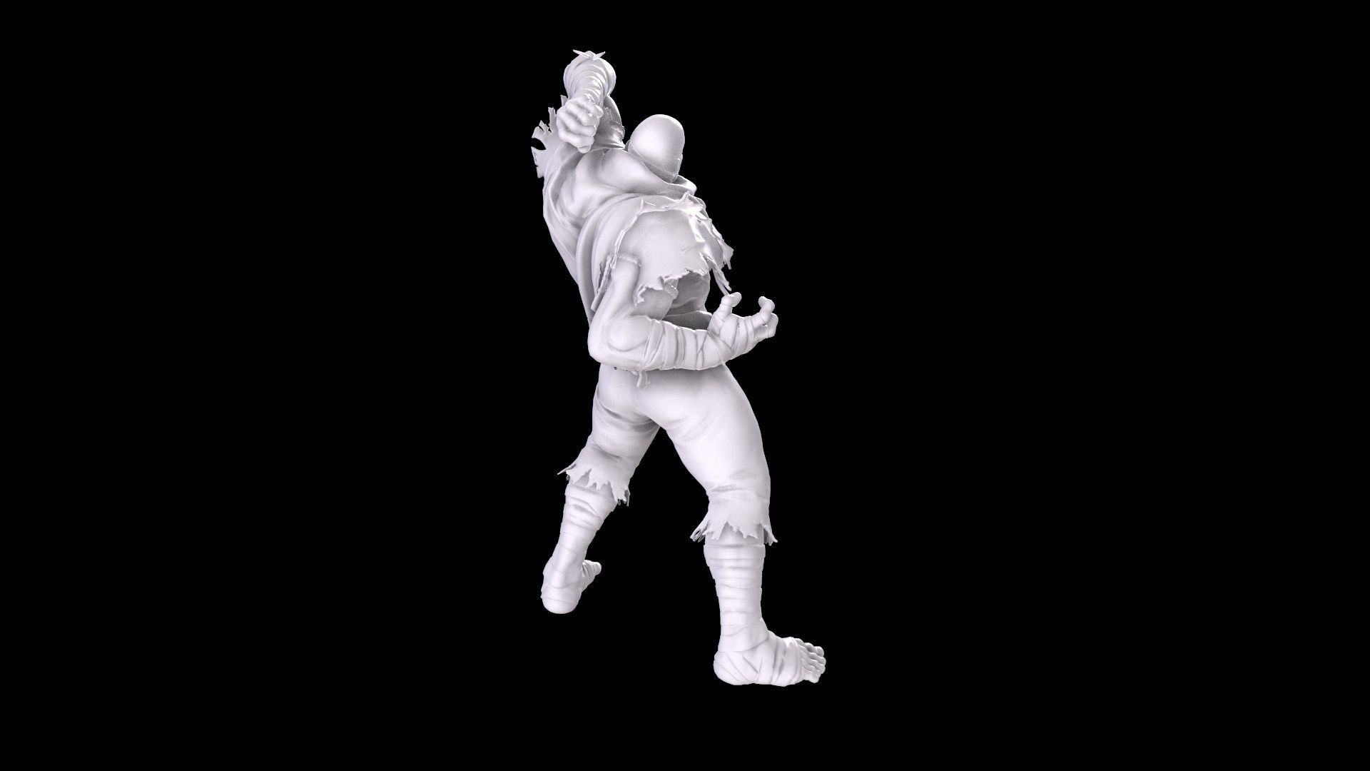Street Fighter - Sagat 3D print model_21