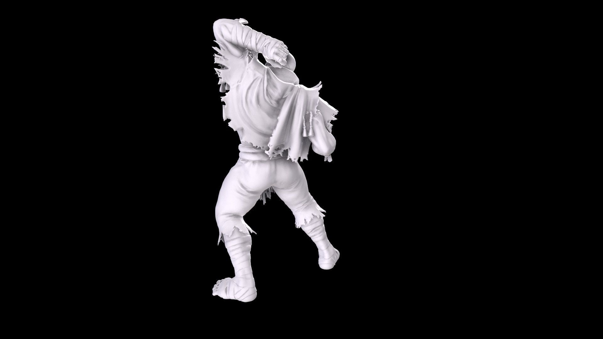 Street Fighter - Sagat 3D print model_23