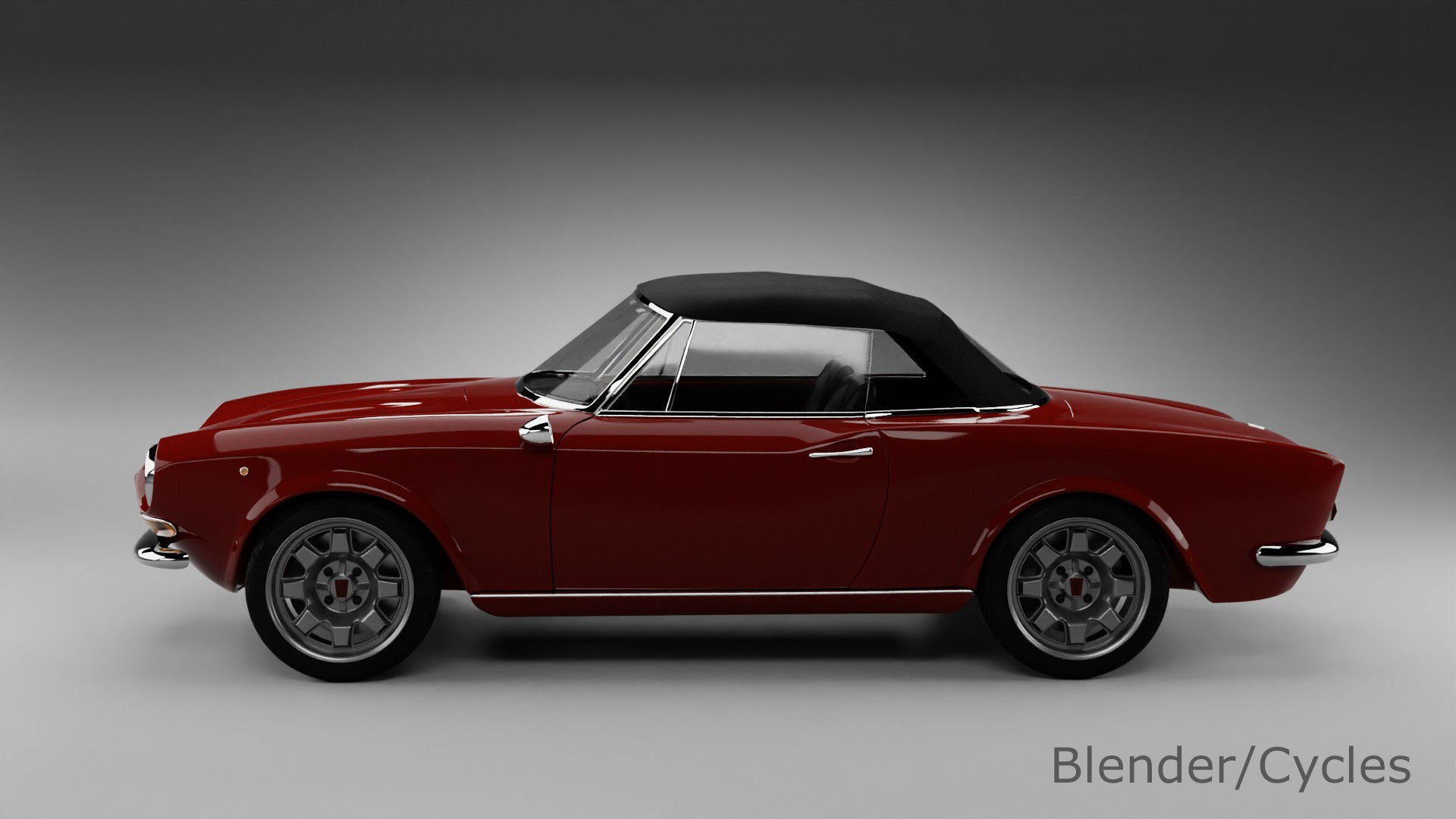 Fiat 124 Spider 3D model_15