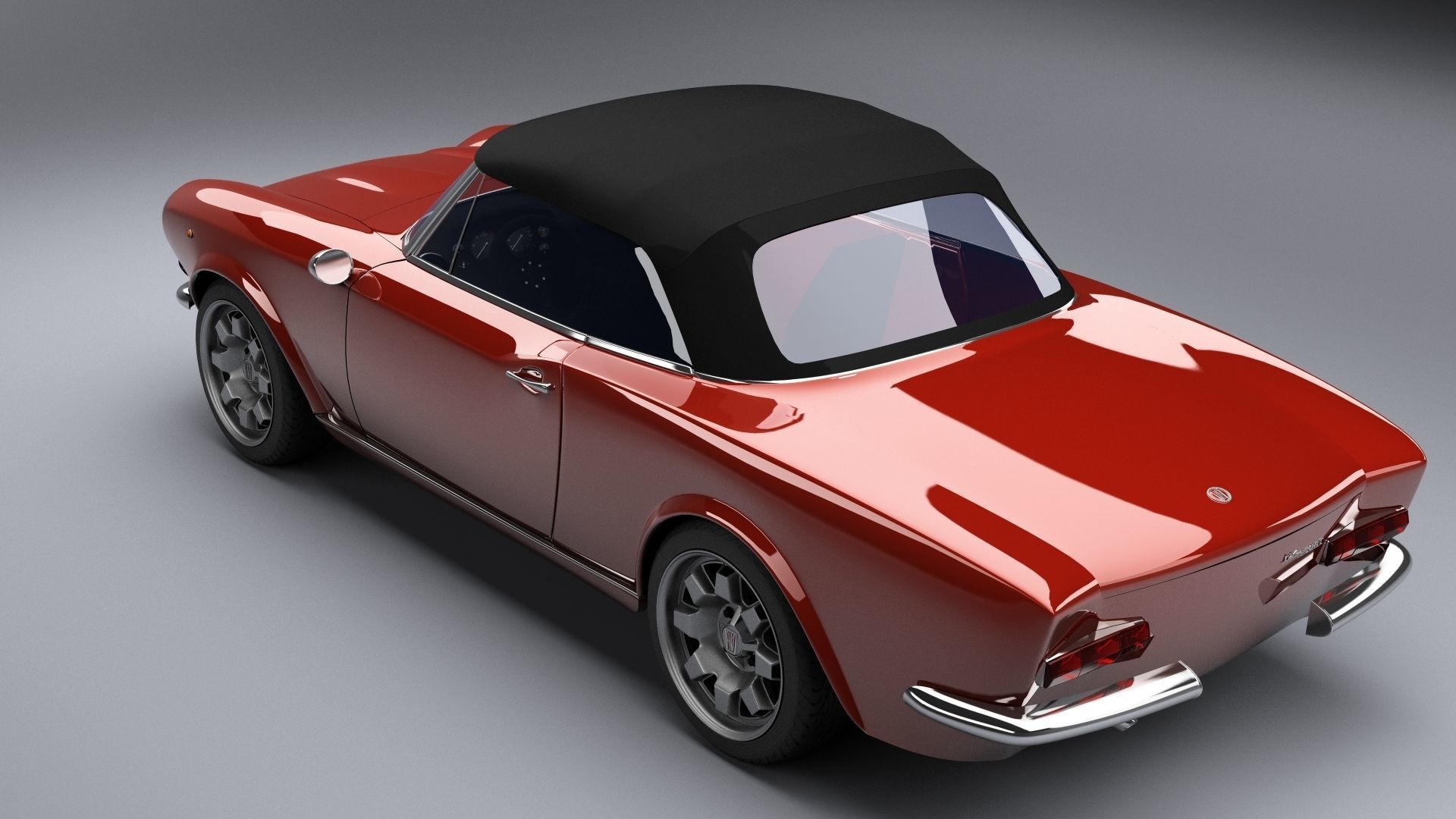 Fiat 124 Spider 3D model_3